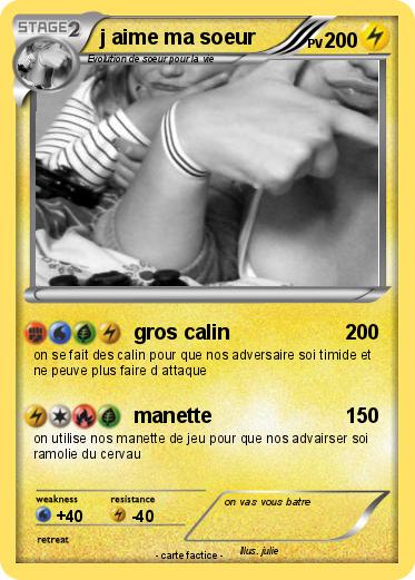 Pokemon j aime ma soeur