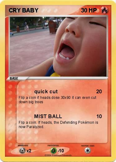 Pokemon CRY BABY
