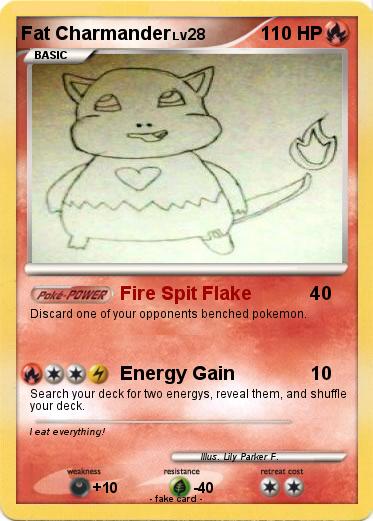 Pokemon Fat Charmander