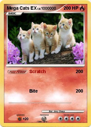 Pokemon Mega Cats EX