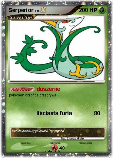 Pokemon Serperior