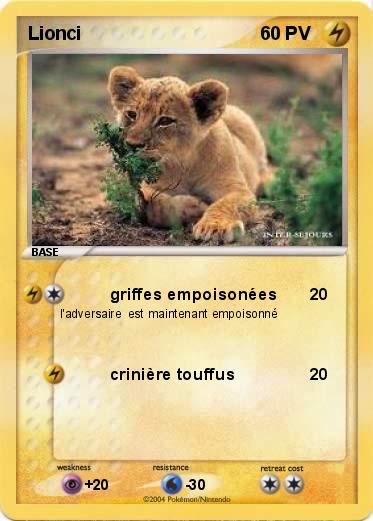 Pokemon Lionci
