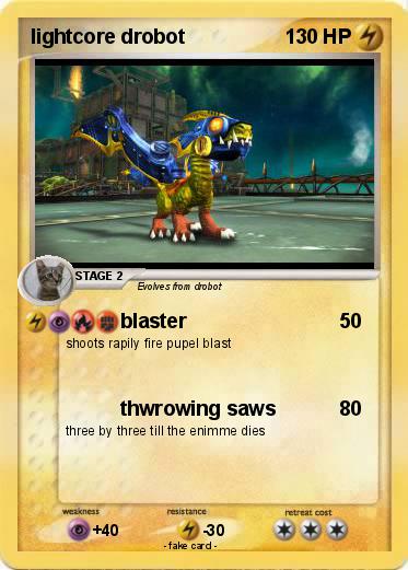 Pokemon lightcore drobot