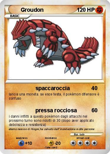 Pokemon Groudon
