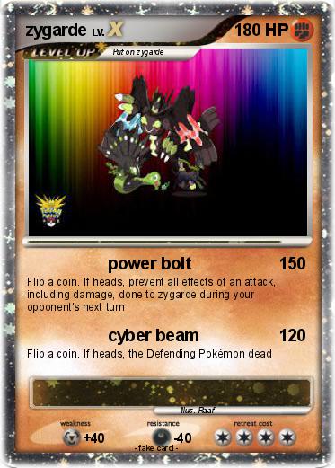 Pokemon zygarde