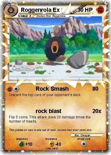 Pokemon Roggenrola Ex