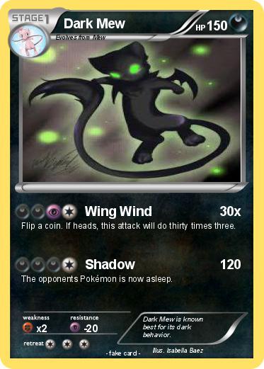 Pokemon Dark Mew