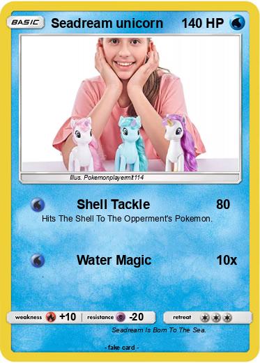 Pokemon Seadream unicorn
