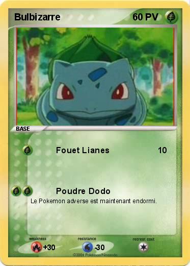 Pokemon Bulbizarre