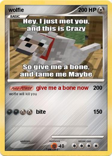 Pokemon wolfie