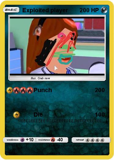 Pokemon Exploited player