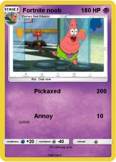 Pokemon Fortnite noob