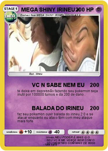 Pokemon MEGA SHINY IRINEU X