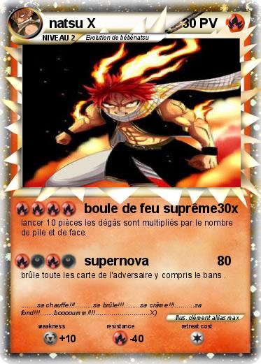 Pokemon natsu X