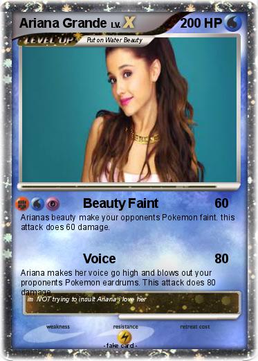 Pokemon Ariana Grande