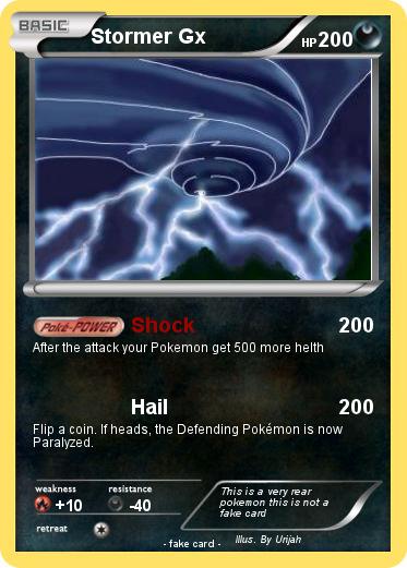 Pokemon Stormer Gx