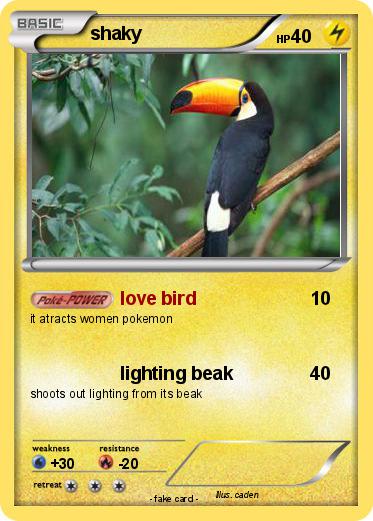 Pokemon shaky