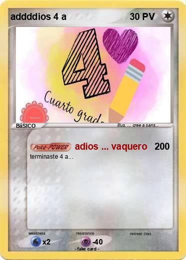 Pokemon addddios 4 a
