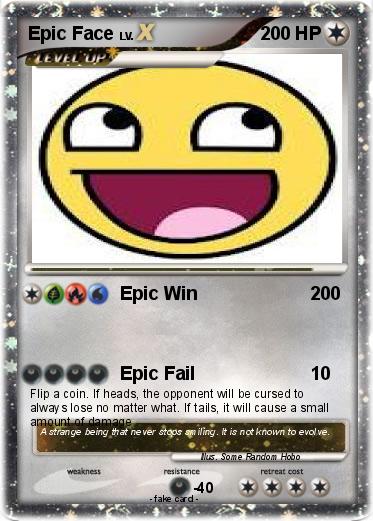 Pokemon Epic Face