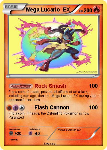 Pokemon Mega Lucario  EX