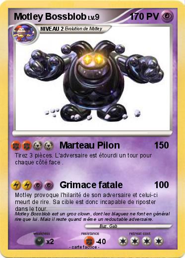 Pokemon Motley Bossblob