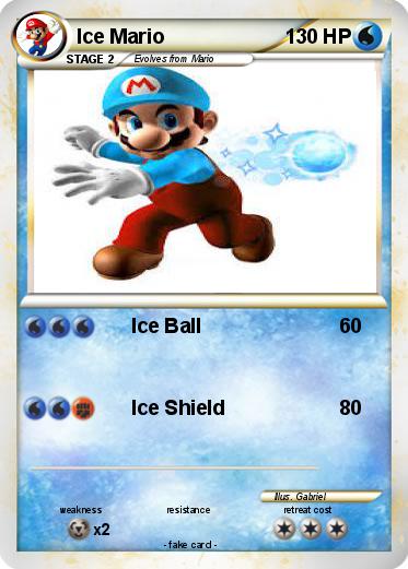 Pokemon Ice Mario