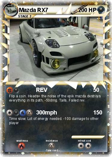 Pokemon Mazda RX7