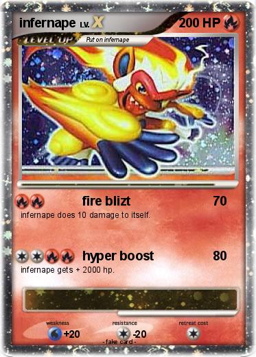 Pokemon infernape