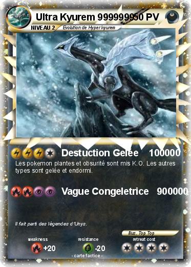 Pokemon Ultra Kyurem 9999999