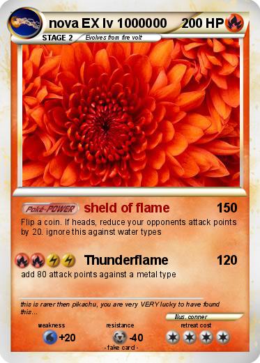 Pokemon nova EX lv 1000000