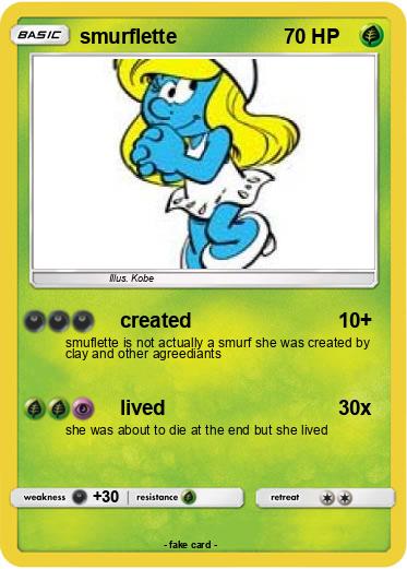 Pokemon smurflette