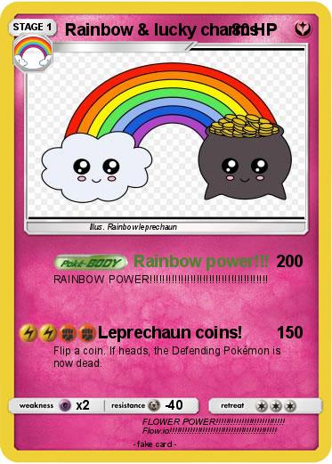 Pokemon Rainbow & lucky charms