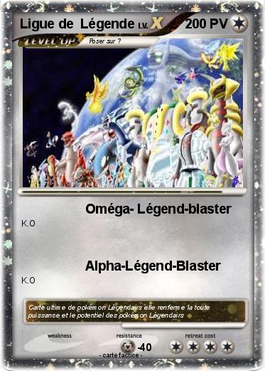 Pokemon Ligue de  Légende