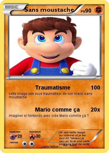 Pokemon Sans moustache