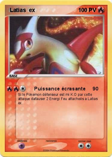 Pokemon  Latias  ex