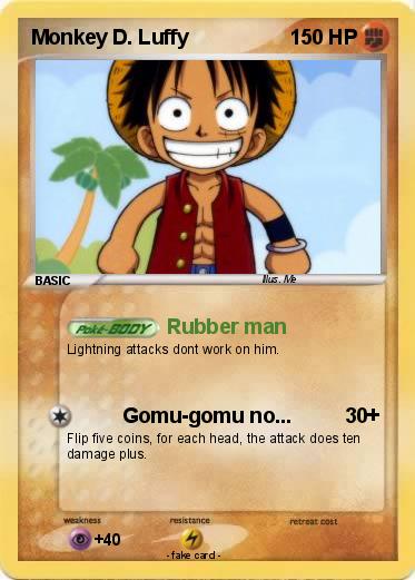 Pokemon Monkey D. Luffy