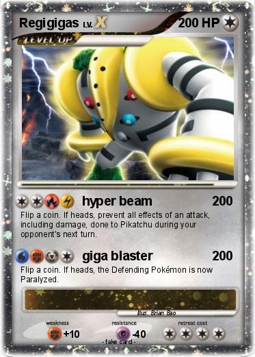 Pokemon Regigigas