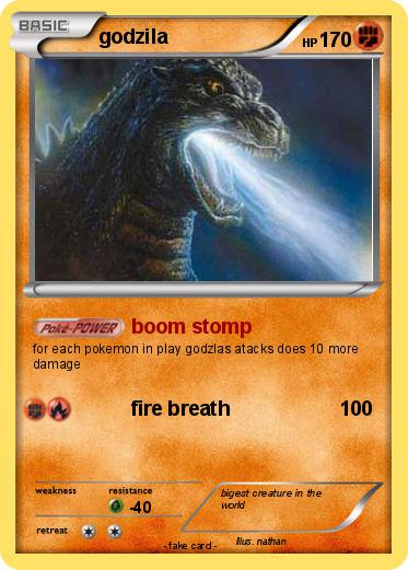 Pokemon godzila