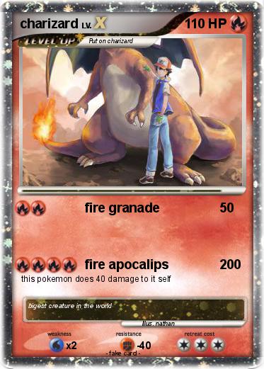 Pokemon charizard