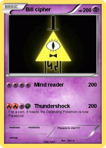 Pokemon Bill cipher