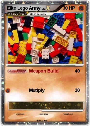 Pokemon Elite Lego Army