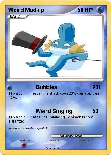 Pokemon Weird Mudkip