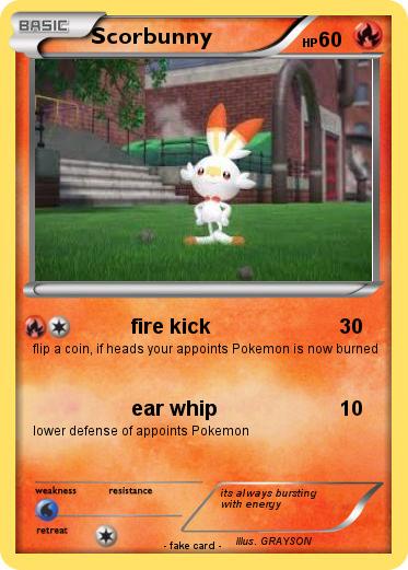 Pokemon Scorbunny