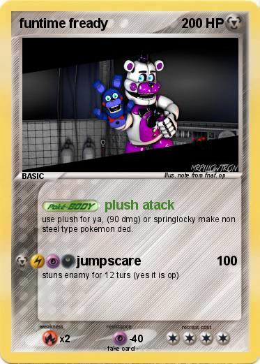 Pokemon funtime fready