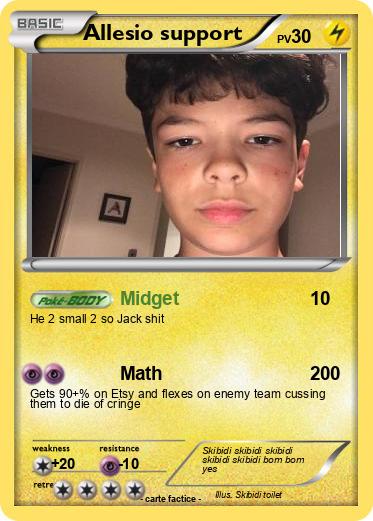 Pokemon Allesio support