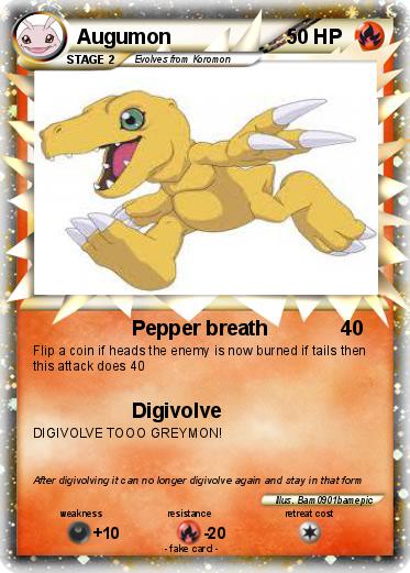 Pokemon Augumon