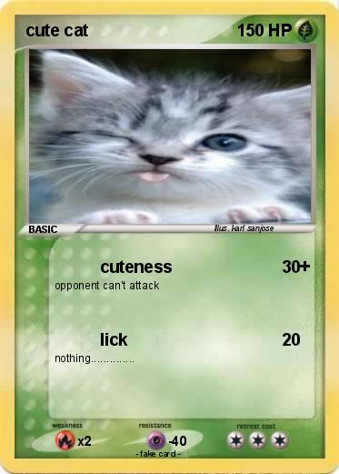Pokemon cute cat