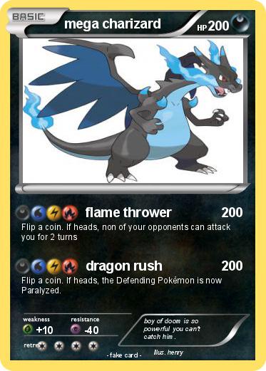 Pokemon mega charizard