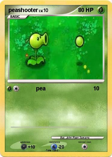 Pokemon peashooter