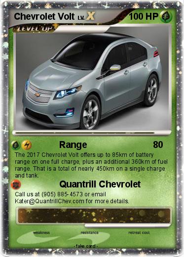 Pokemon Chevrolet Volt